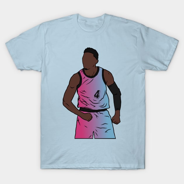 Victor Oladipo Flex T-Shirt by rattraptees